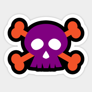 SKULL FACE Sticker